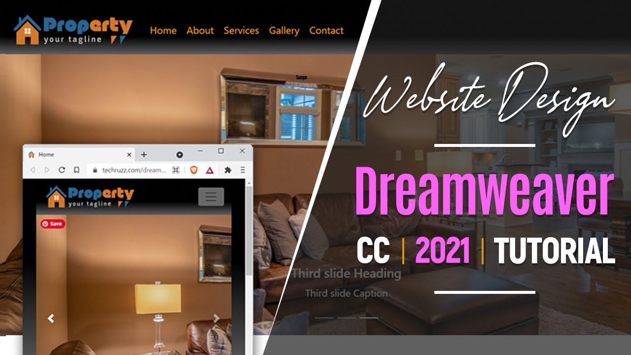 Adobe Dreamweaver 2021 quick tutorial for BEGINNERS!